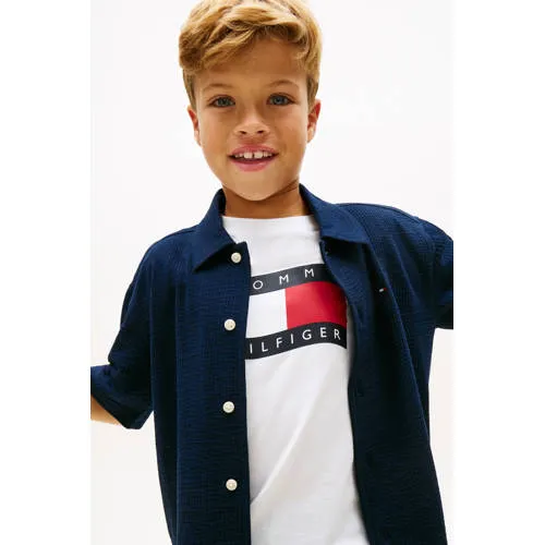 Tommy Hilfiger overhemd donkerblauw, foto 7