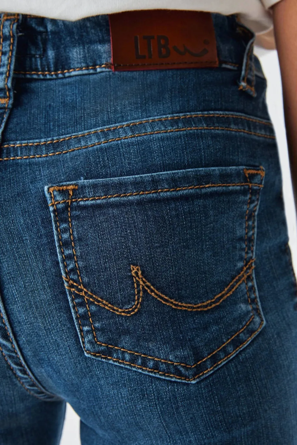LTB high waist super skinny jeans Sophia marlin blue wash, foto 7