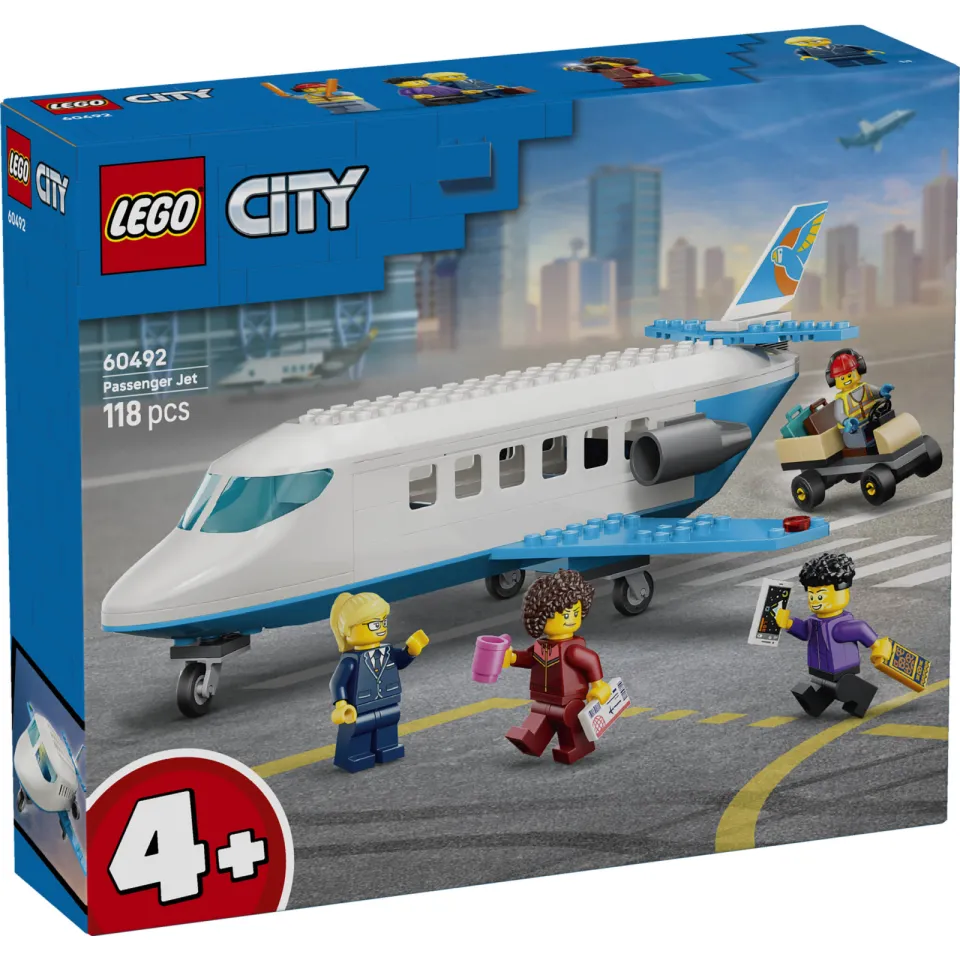 Lego City Passagierstoestel 60492, foto 4