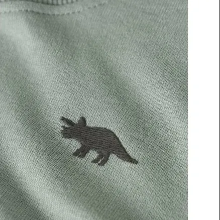 NAME IT MINI rechtvallend sweater met print - groen, foto 3