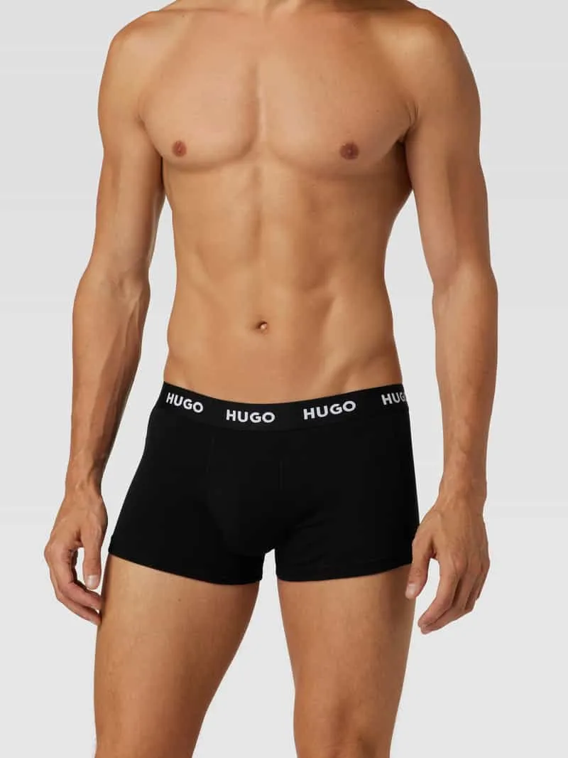 Hugo Trunk boxershorts 3-pack zwart