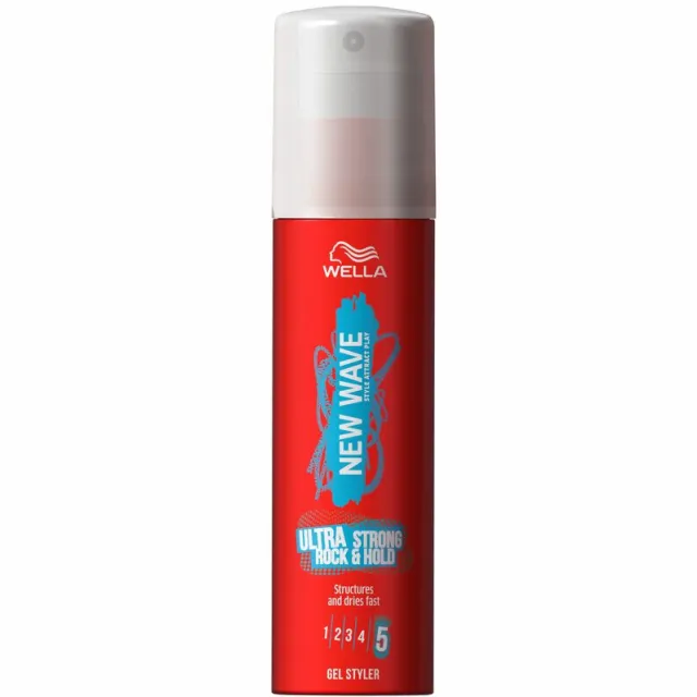 Wella New Wave Ultra Strong Rock & Hold haargel 100 ml, foto 2