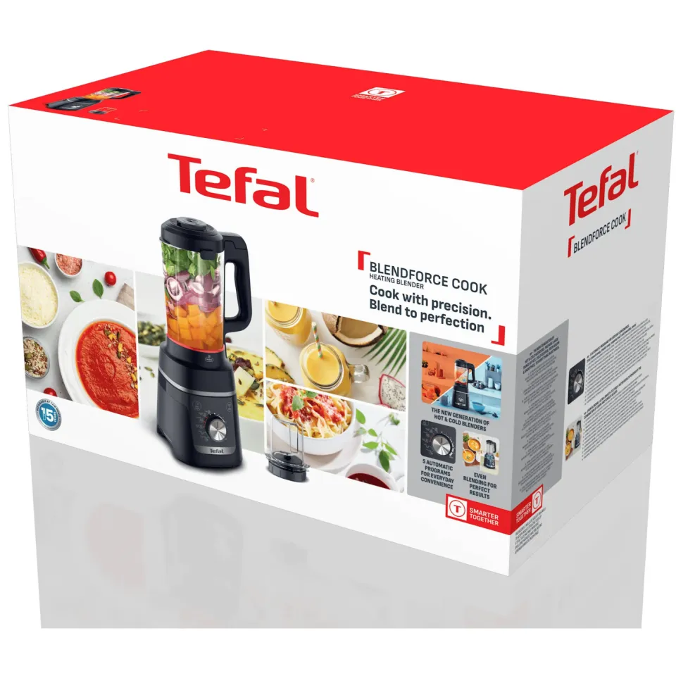 Tefal Blendforce Cook BL5768 blender met kookfunctie zwart, foto 5