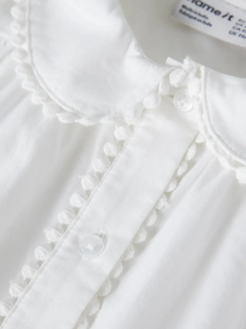 NAME IT blouse met franjes wit, foto 5