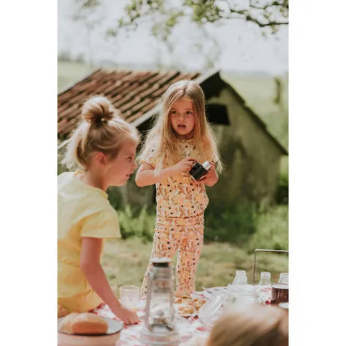 Koko Noko gebloemd T-shirt geel, foto 3