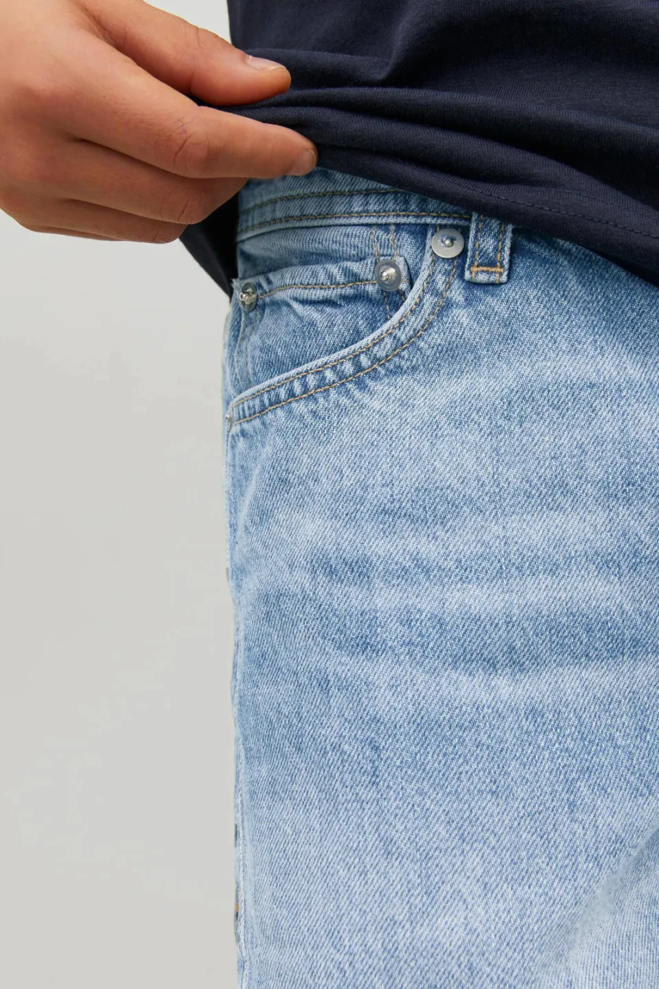 Jack & Jones JUNIOR relaxed fit jeans - light blue denim, foto 5