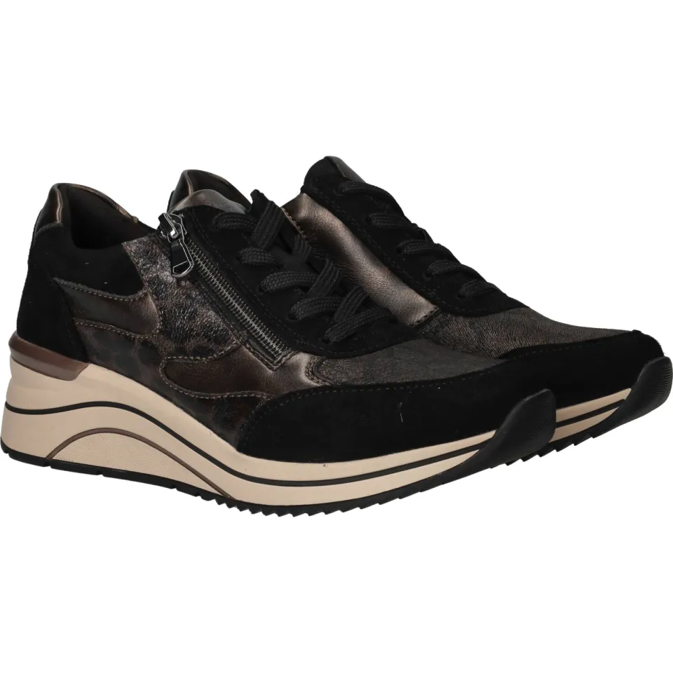 Remonte veterschoenen zwart, foto 4