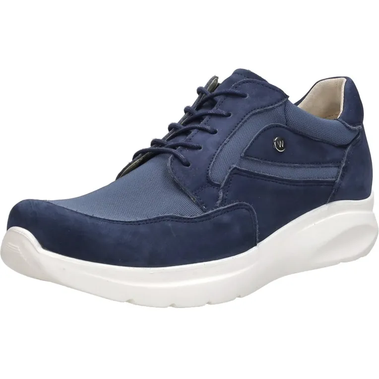 Wolky Impact lage sneakers blauw, foto 3