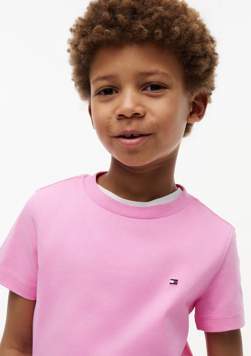 Tommy Hilfiger T-shirt roze jongens, foto 4
