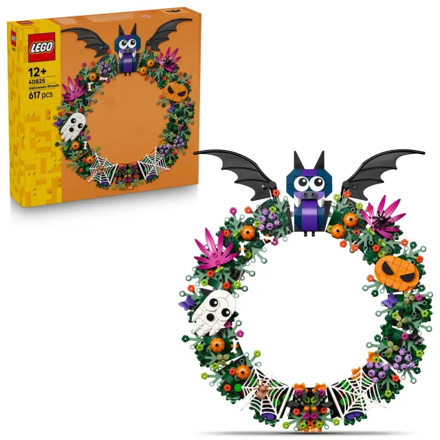 Lego Seasons and Occasions Halloweenkrans Halloween Decoratie 40825, foto 2