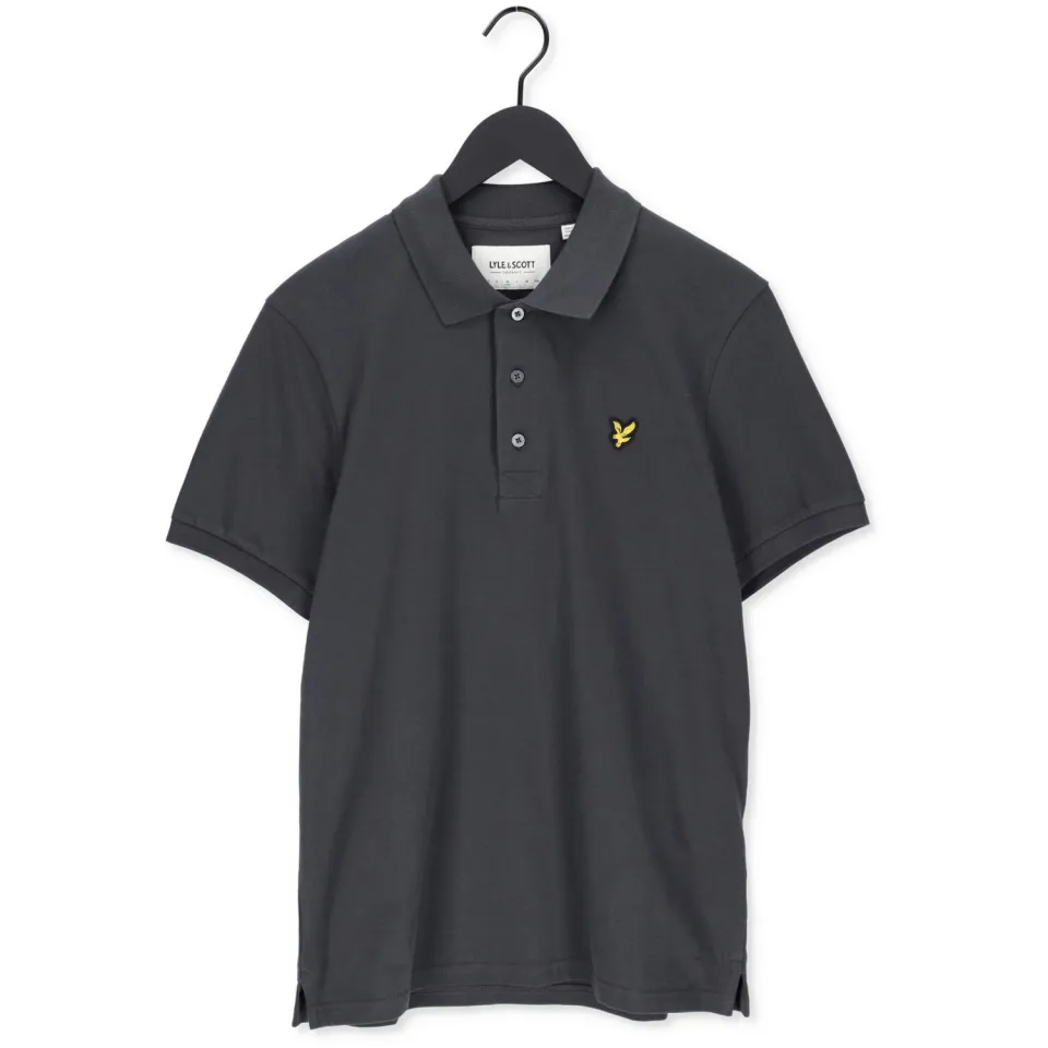 Lyle & Scott Heren Polo's & T-shirts Plain Polo Shirt - Grijs, foto 2