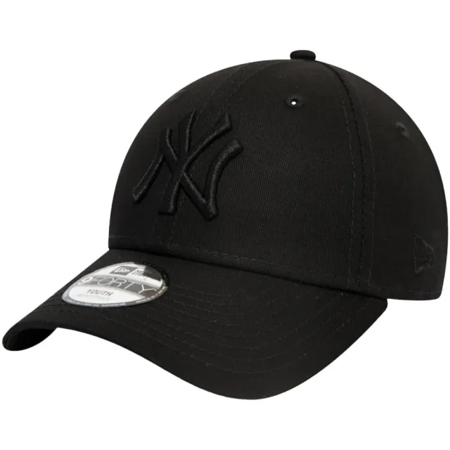 New-Era New Era Junior pet 9Forty NY zwart