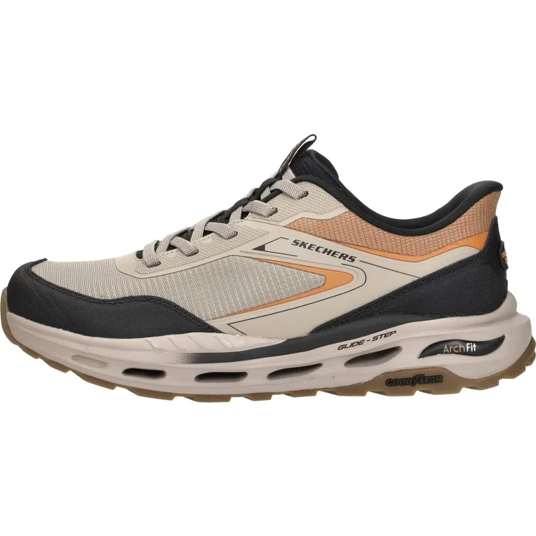 Skechers Arch Fit Orvan Ultra Talon veterschoen taupe, foto 2