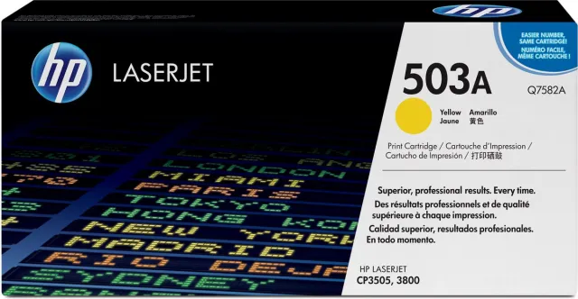 Hp Q7582A Toner Geel, 6k