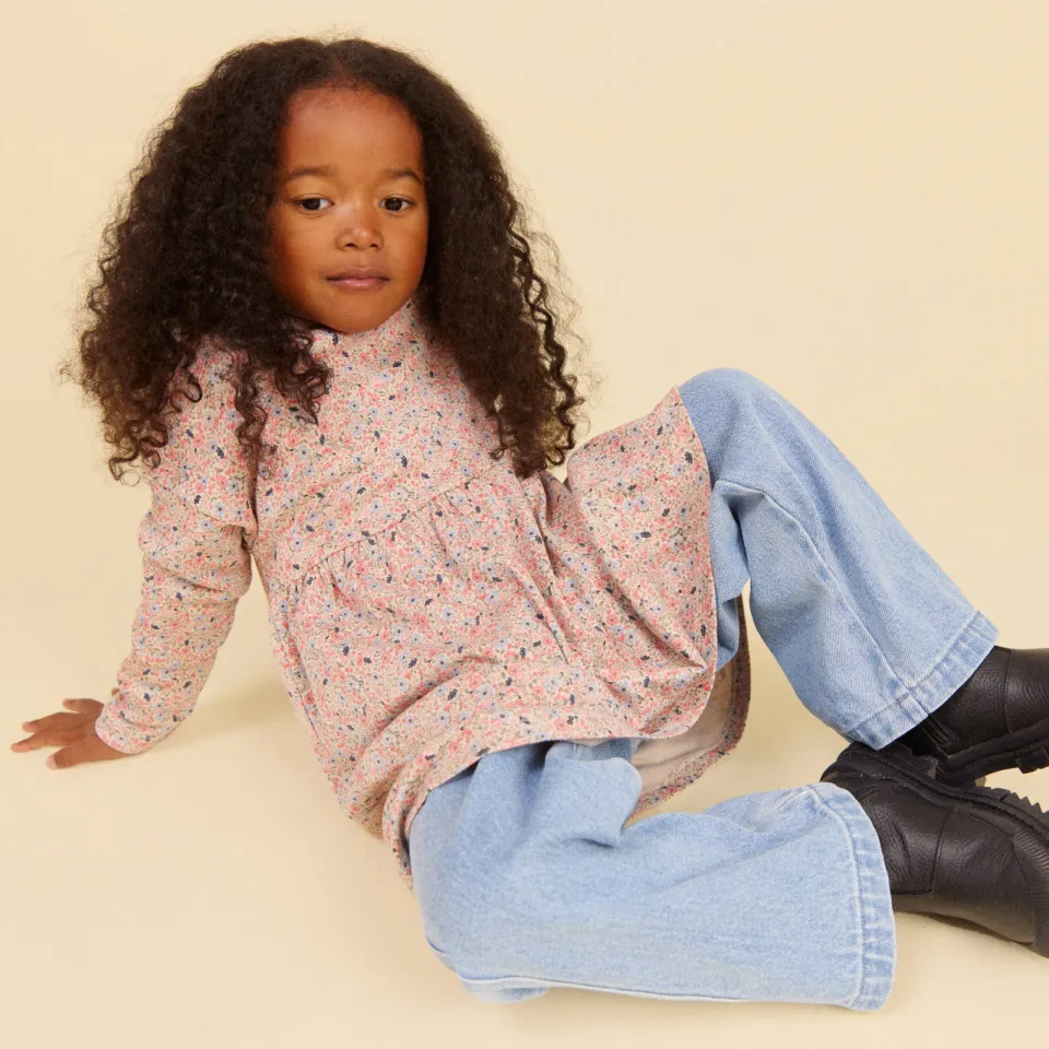 Wheat Felix regular loose fit jeans - lichtblauw, foto 5
