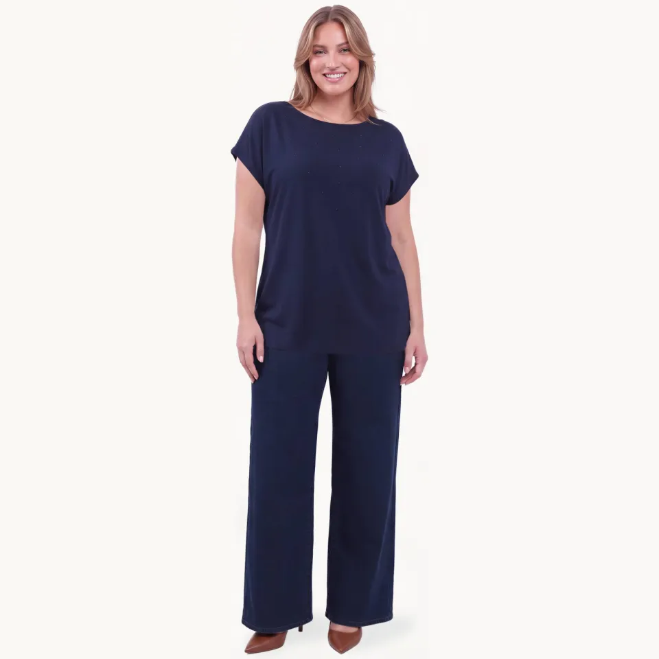 Yoek Top blauw