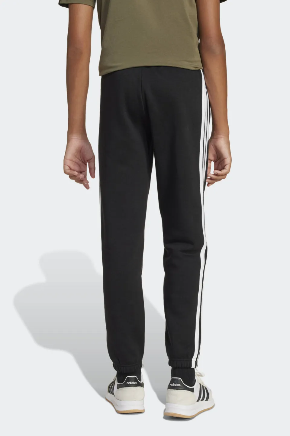 Adidas Essentials 3-stripes joggingbroek zwart, foto 6