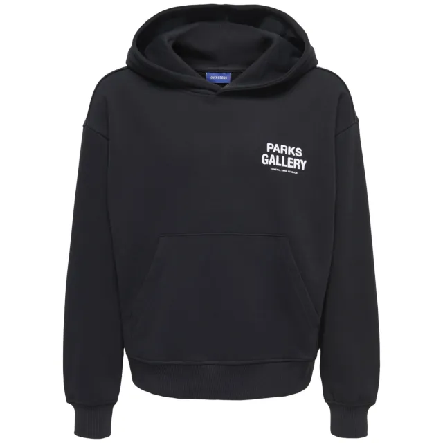Only & Sons JUNIOR hoodie met backprint - zwart