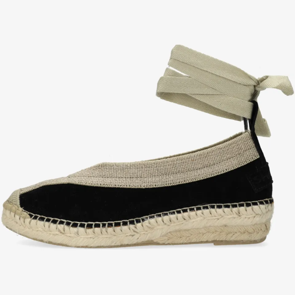 Shabbies Amsterdam Palma espadrille zwart, foto 6
