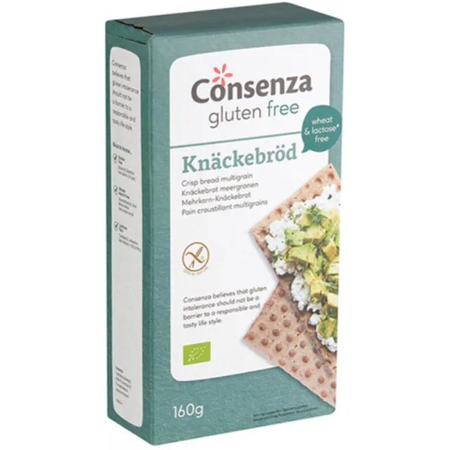 Consenza Knäckebröd Meergranen 160 gr