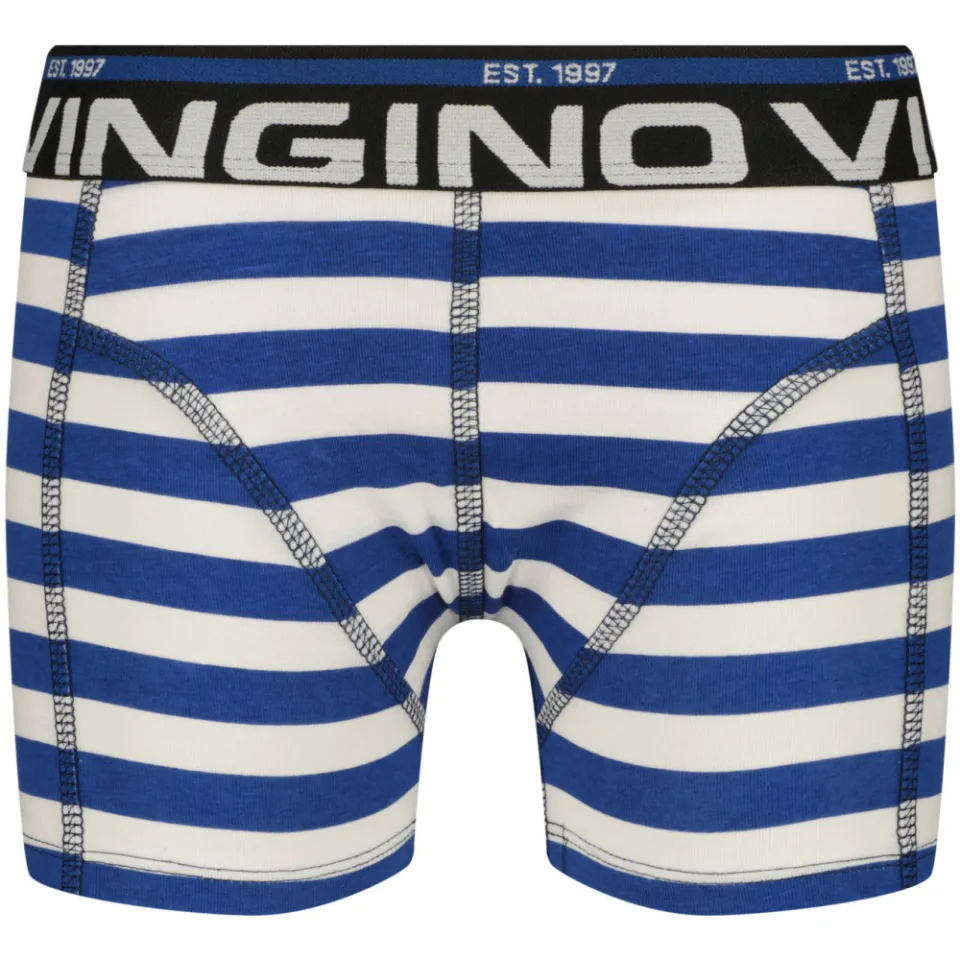 Vingino boxershorts set van 3 blauw geel, foto 2