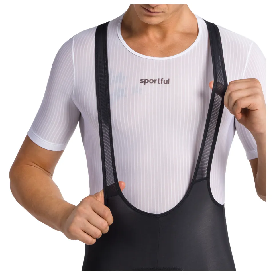 Sportful Pulse Bibtight fietsbroek met bretels grijs, foto 4