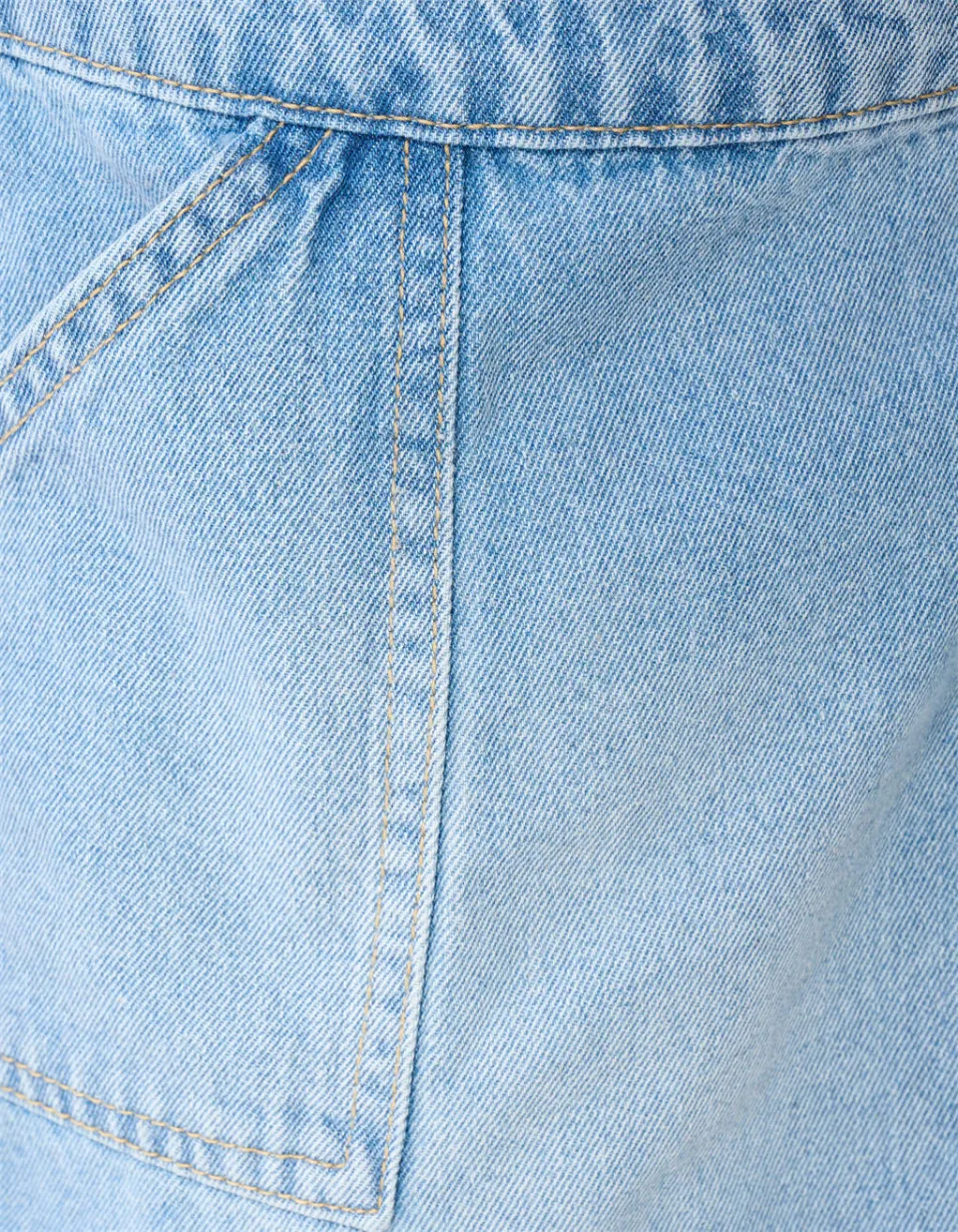 Shoeby skort lichtblauw denim, foto 7