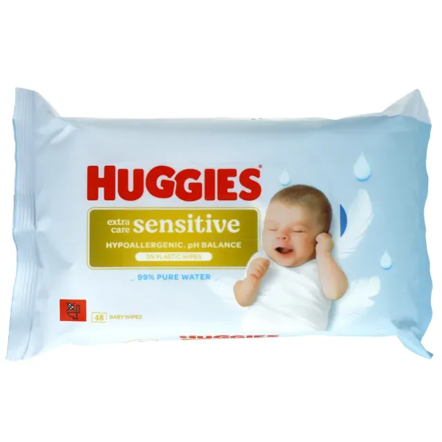 Huggies Extra Care Sensitive babydoekjes