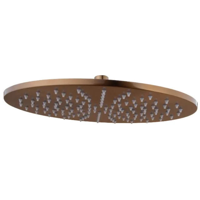 Boss & Wessing BWS Danielle hoofddouche rond 25 cm geborsteld brons