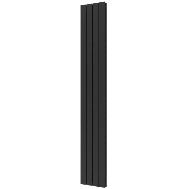 Plieger Designradiator Plieger Cavallino Retto Dubbel 905 Watt Middenaansluiting 200x29,8 cm Black Graphite