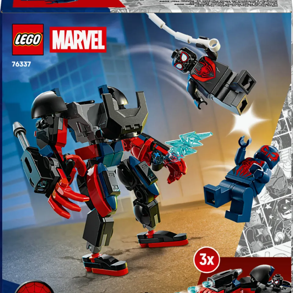 Lego Marvel Spider-Man Miles Morales Mecha vs. Spider-Man 2099 Bouwpakket 76337, foto 5