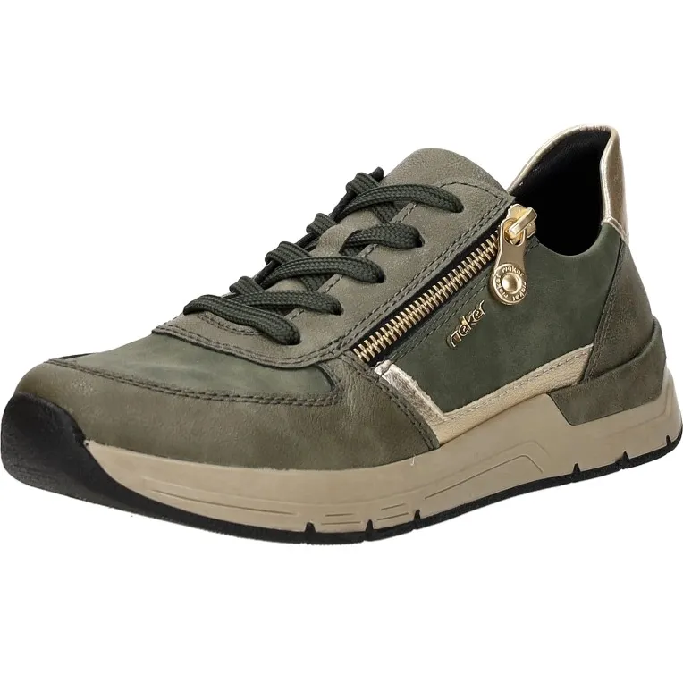 Rieker 265489 lage sneakers groen, foto 3