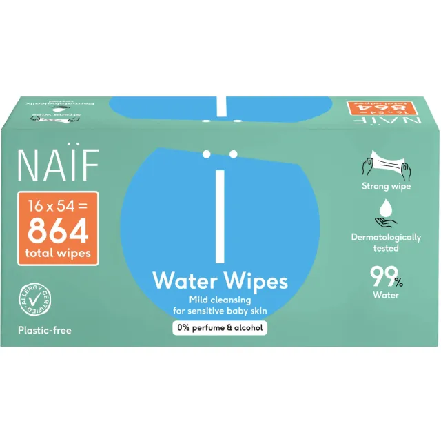 Naif water billendoekjes