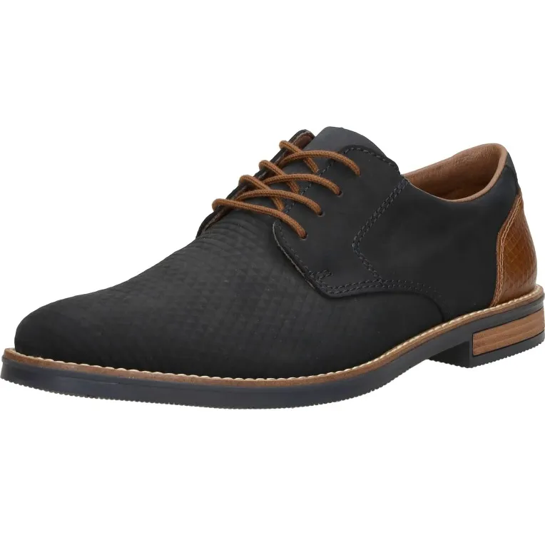 Rieker veterschoenen donkerblauw blauw, foto 4