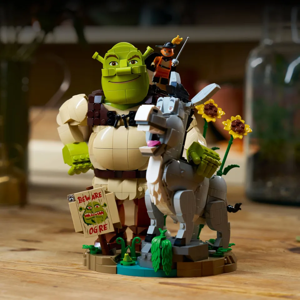 Lego Shrek: Shrek, Ezel en de Gelaarsde Kat Film Set 72423, foto 5