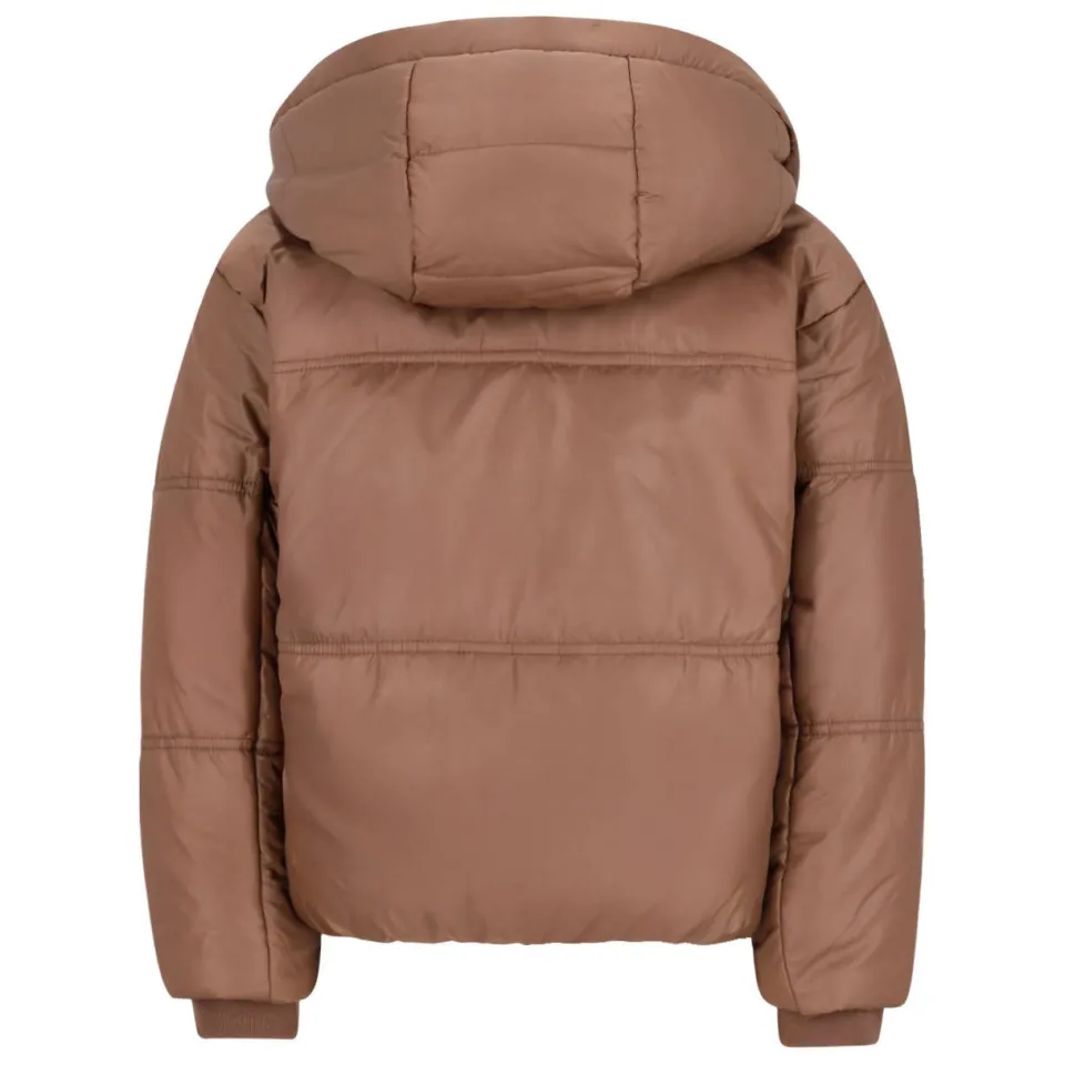 Like Flo quilted winterjas bruin, foto 4