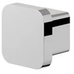 Geesa Handdoekhaak Geesa Topaz Klein Minimalistisch Chroom