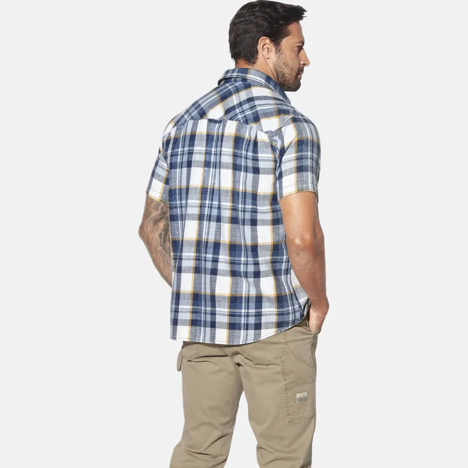Jan Vanderstorm +FIT Collectie casual overhemd INGOLOF Plus blauw, foto 4