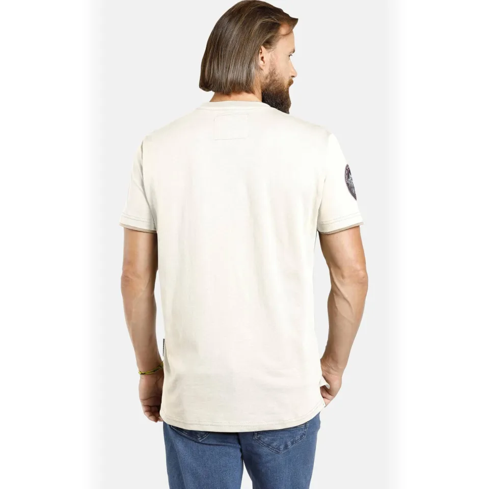 Jan Vanderstorm Sölve t-shirt wit, foto 4