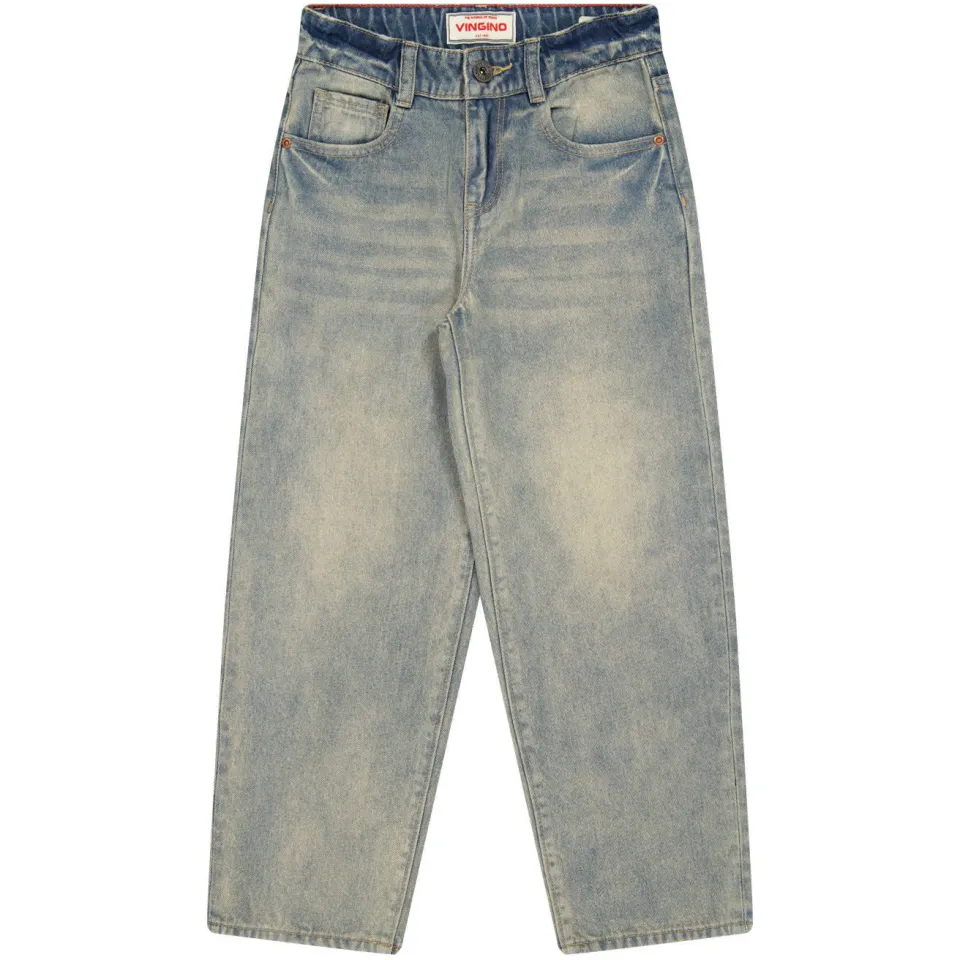 Vingino Kent baggy jeans - medium blue denim, foto 2