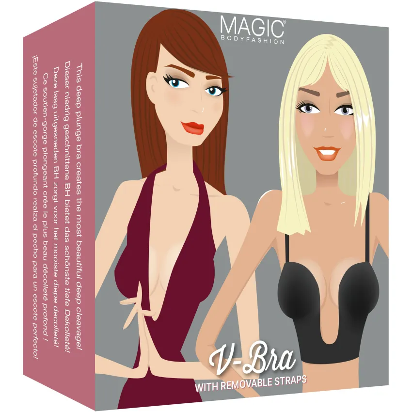MAGIC Bodyfashion V-Bra push-up-bh beige, foto 4