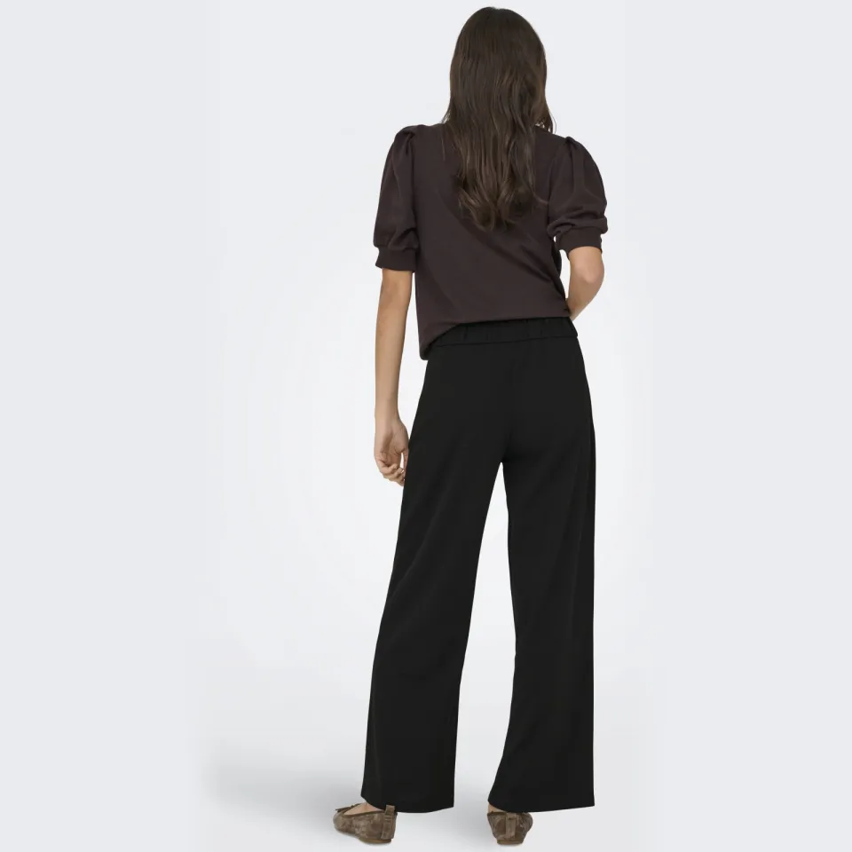 JDY Louisville Catia wijde broek zwart, foto 3