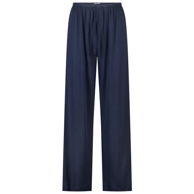 America Today pyjamabroek met ajourdetails - donkerblauw, foto 2