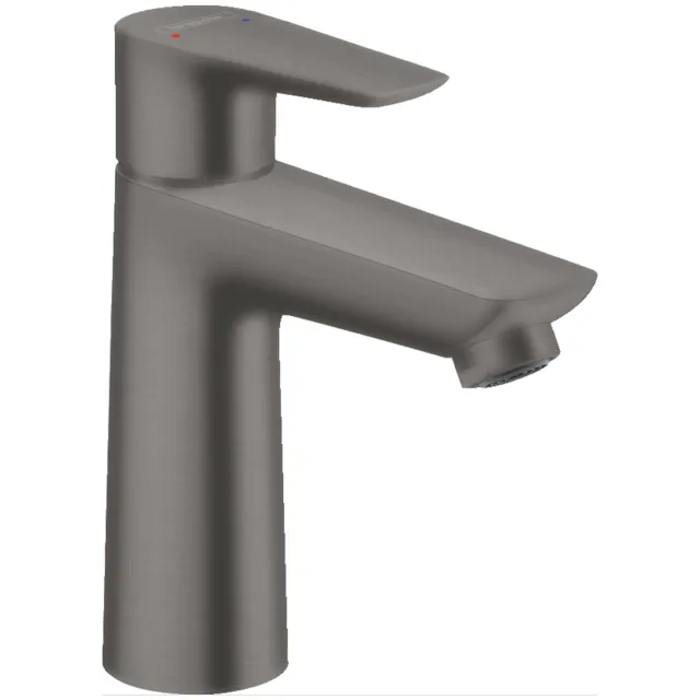 Hansgrohe Talis E 110 eengreeps wastafelmengkraan zwart chroom