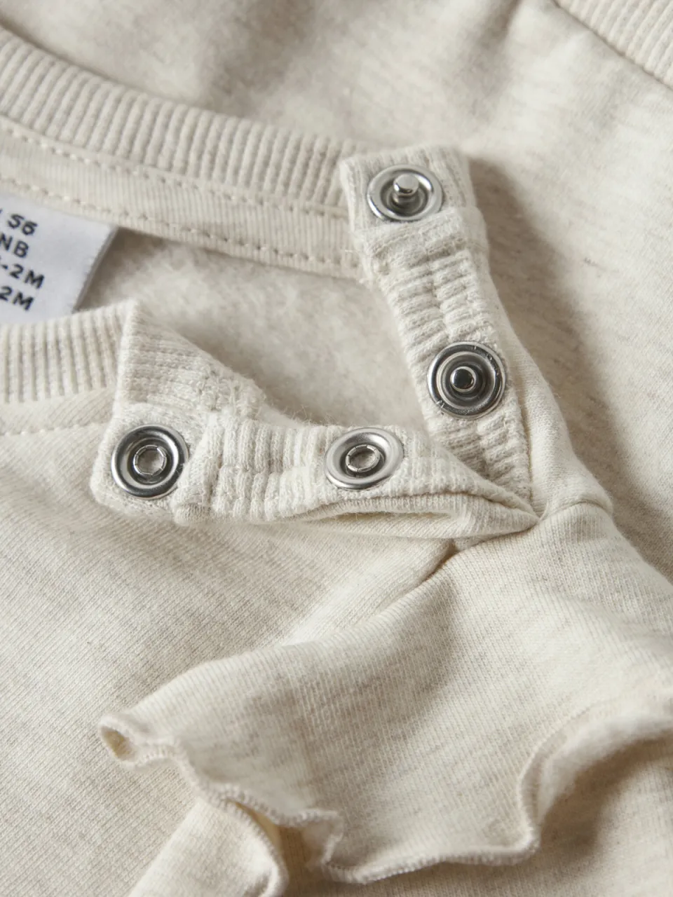 BABY sweater ecru Printopdruk | Sweater van NAME IT, foto 3