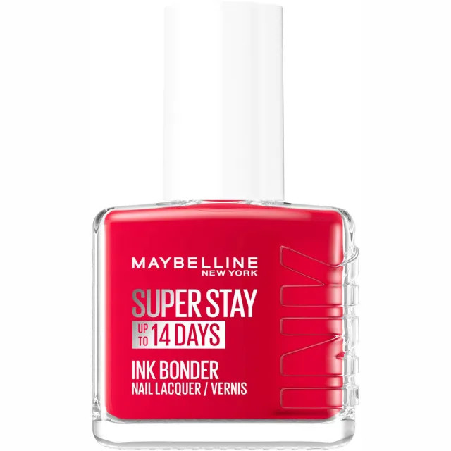 Maybelline New York SuperStay 14 Days Ink Bonder nagellak 8 Passionate Red rood
