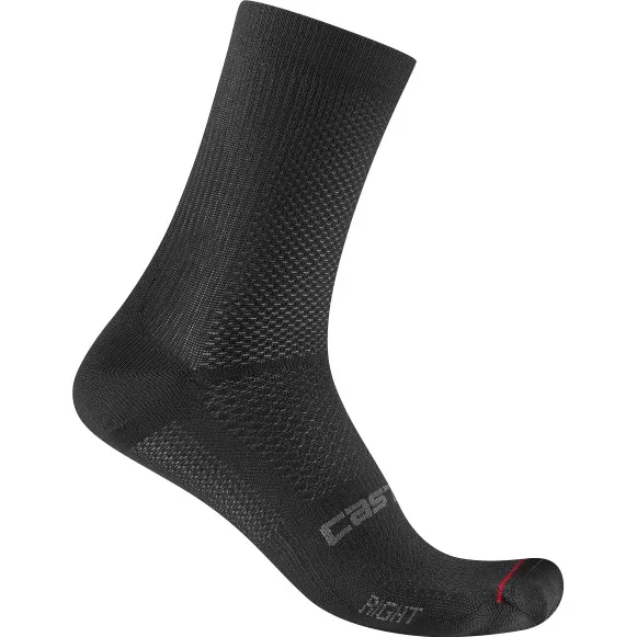 Castelli Espresso 2 12 fietssokken zwart