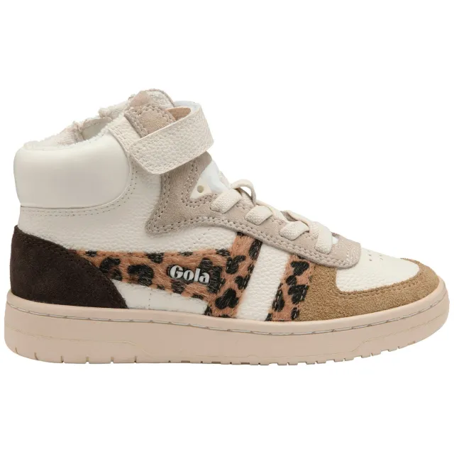 Gola sneakers - wit/bruin
