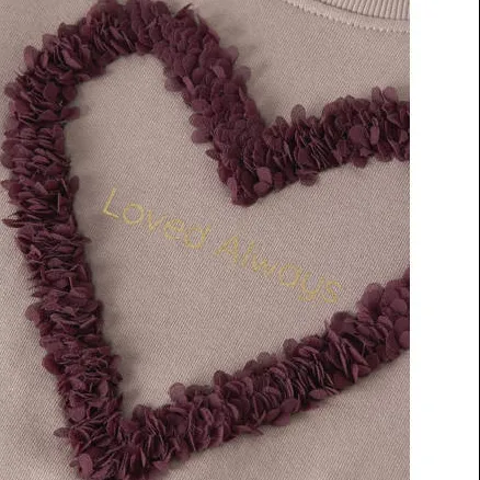 GUPPY MINI sweater met hartjes - lichtroze Hartjes, foto 3
