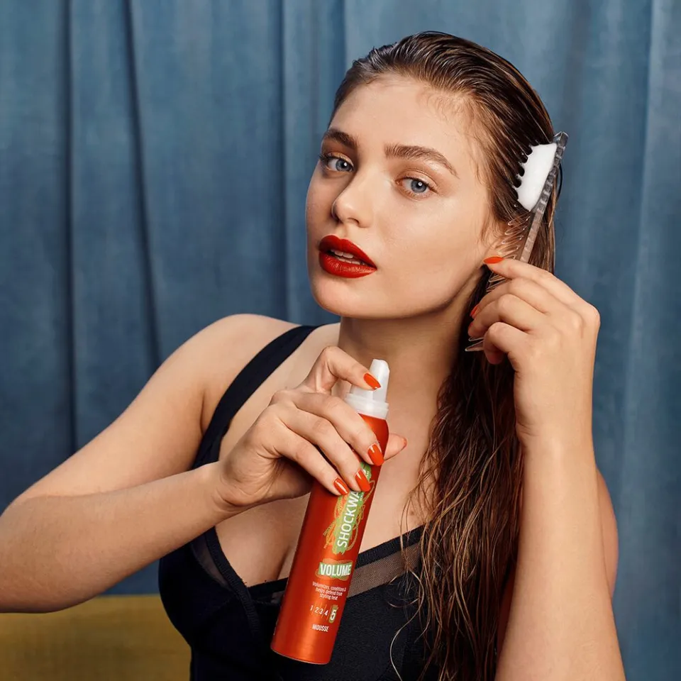 Wella New Wave Boost It Volume Mousse 200 ml, foto 3